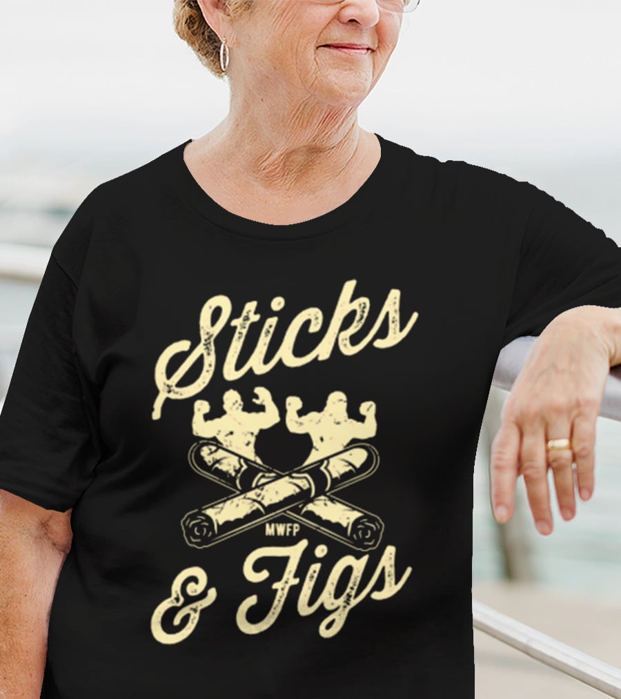 Sticks And Figs MWFP Iconic Arm Flexing Roll T-Shirt