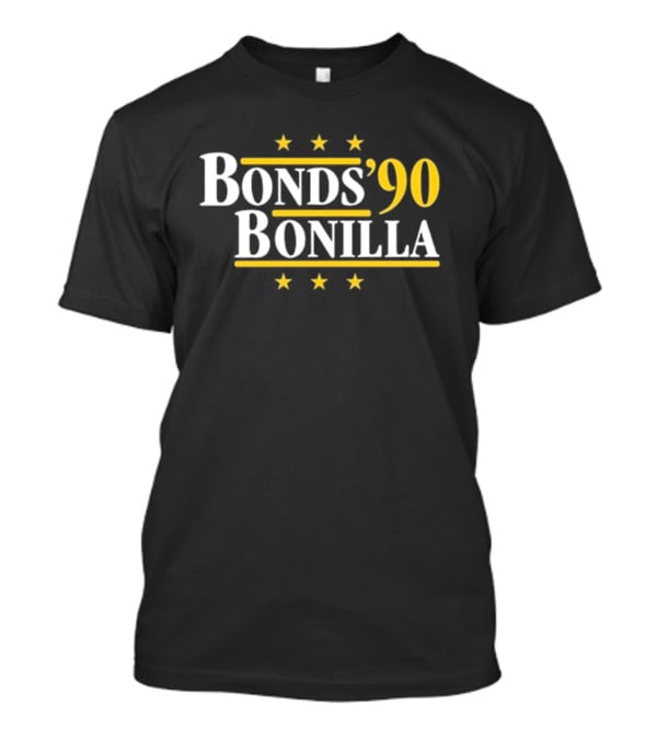 Bonds '90 Bonilla Five Stars Colin Dunlap T-Shirt