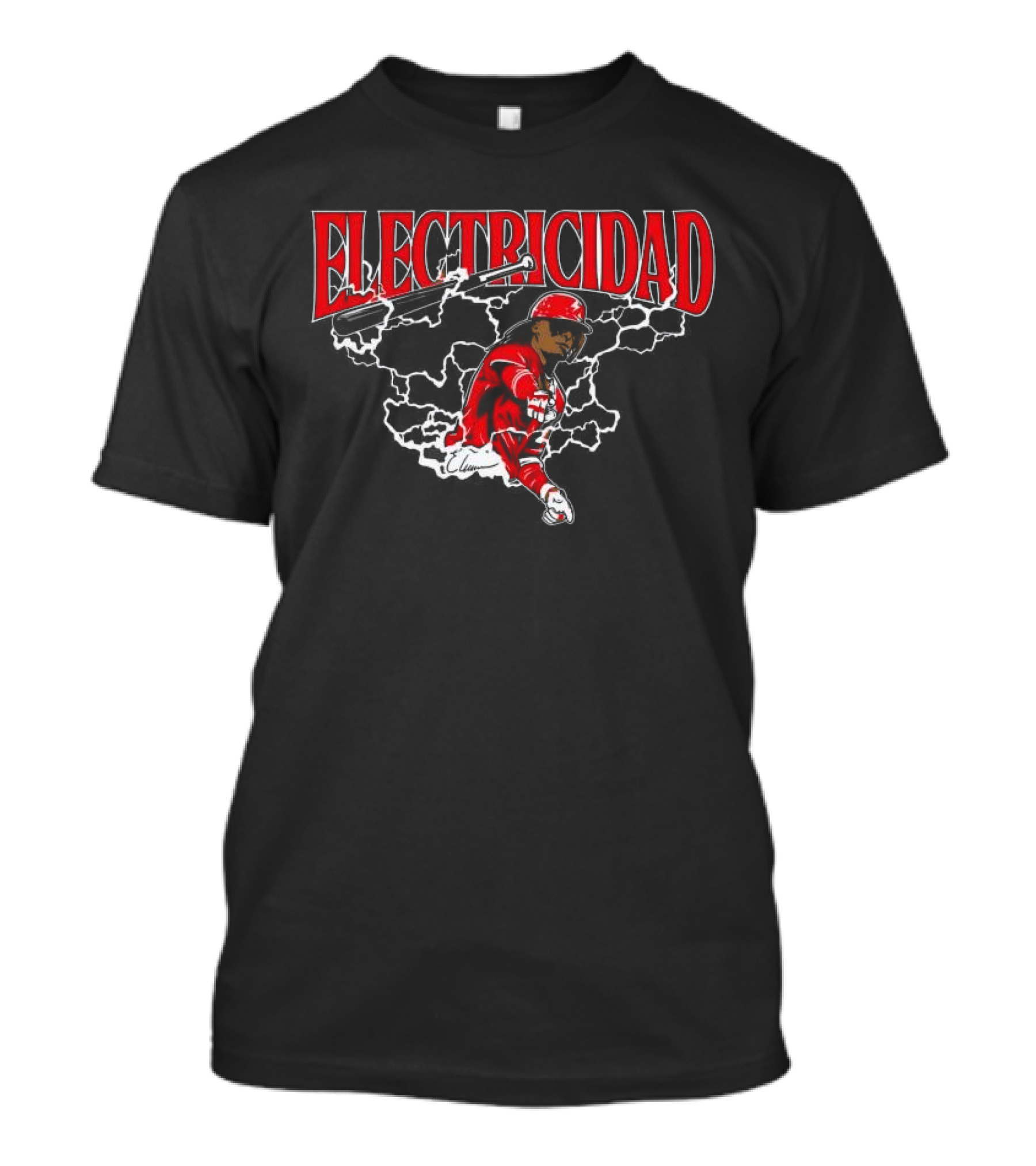 Electricidad Elly De La Cruz Cincinnati Reds T-Shirt