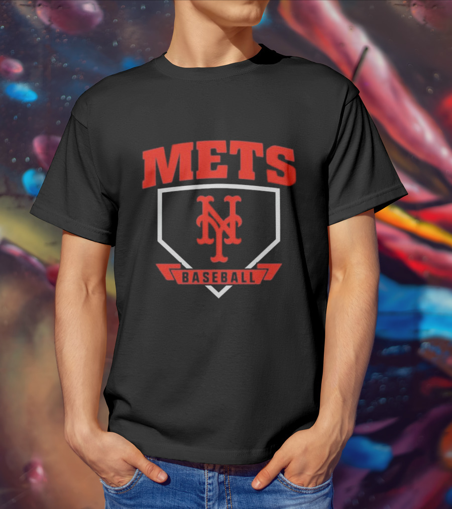 Mets Baseball Home Runer New York Mets T-Shirt