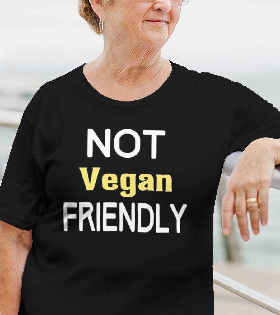 Not Vegan Friendly Shawn Baker Merchandise T-Shirt