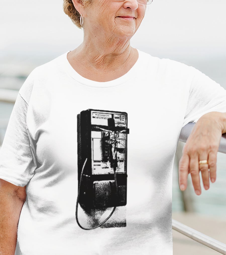 Hard Jewelry Will You Answer Payphone Retro Vibe T-Shirt