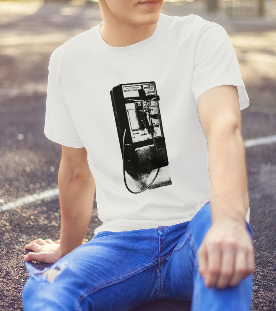 Hard Jewelry Will You Answer Payphone Retro Vibe T-Shirt