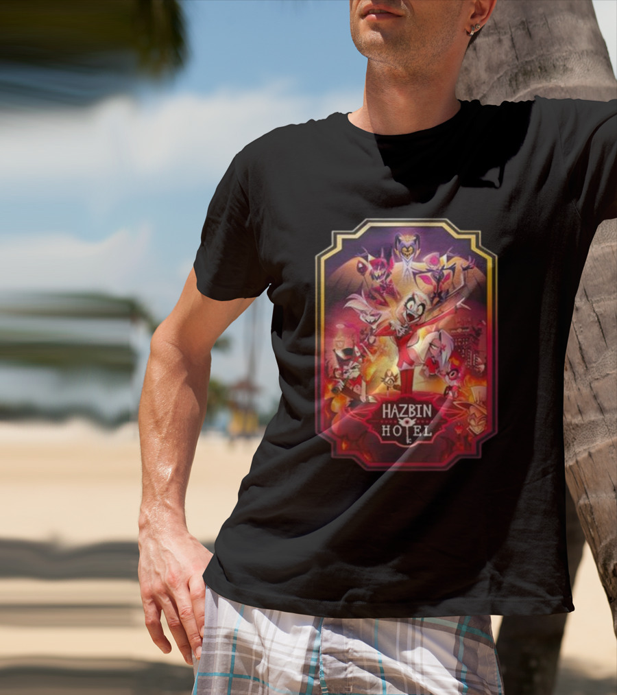 Hazbin Hotel Demon Characters T-Shirt