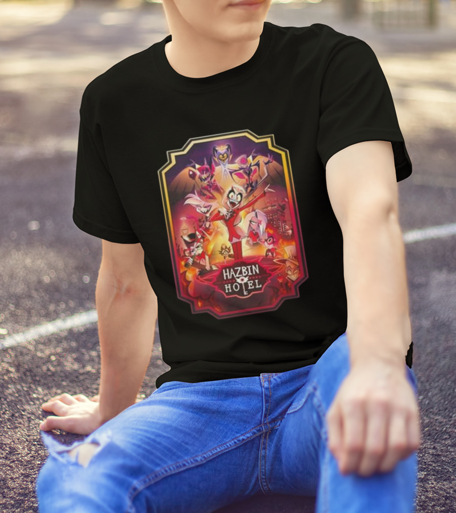 Hazbin Hotel Demon Characters T-Shirt