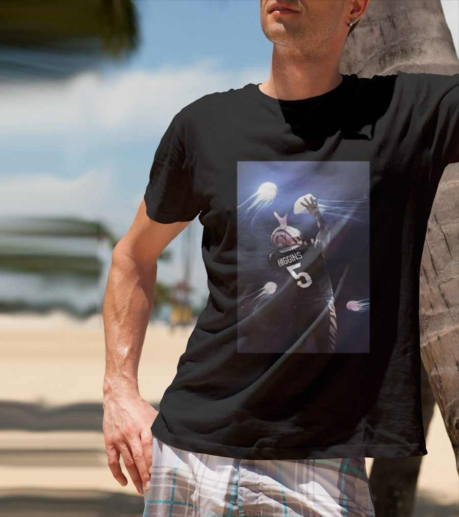 Higgins 5 Football Catching Jellyfish T-Shirt