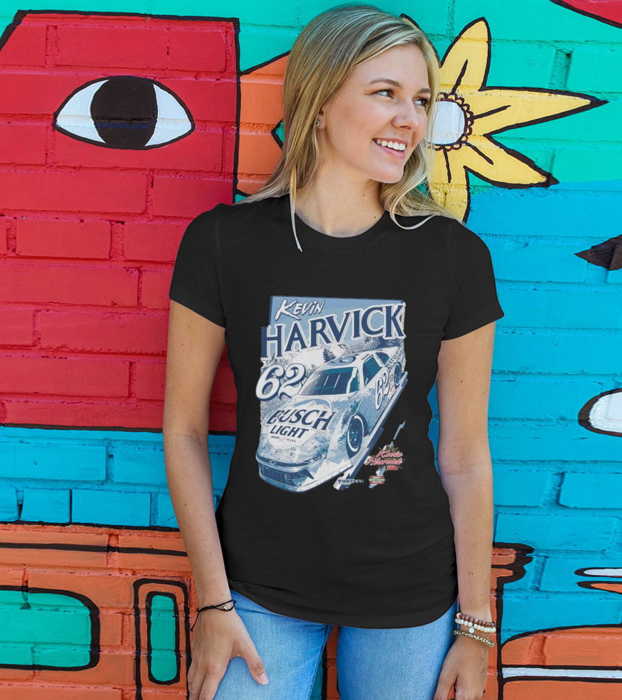 Kevin Harvick 62 Busch Light Racing Car At 5 Flags Speedway June 28 T-Shirt