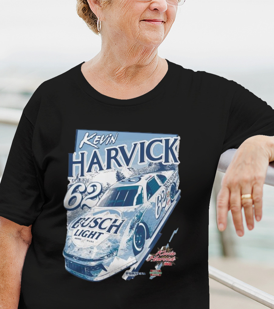 Kevin Harvick 62 Busch Light Racing Car At 5 Flags Speedway June 28 T-Shirt