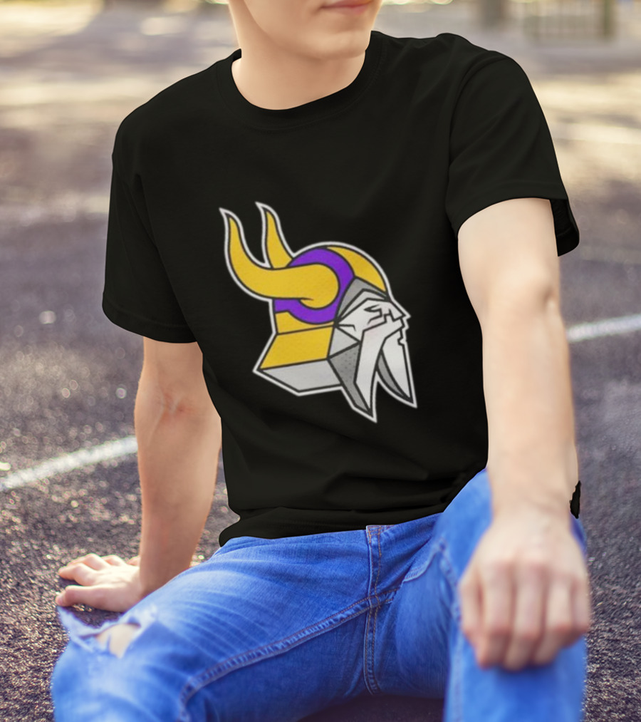 Minnesota Vikings The Chaos Bringers Viking Head T-Shirt