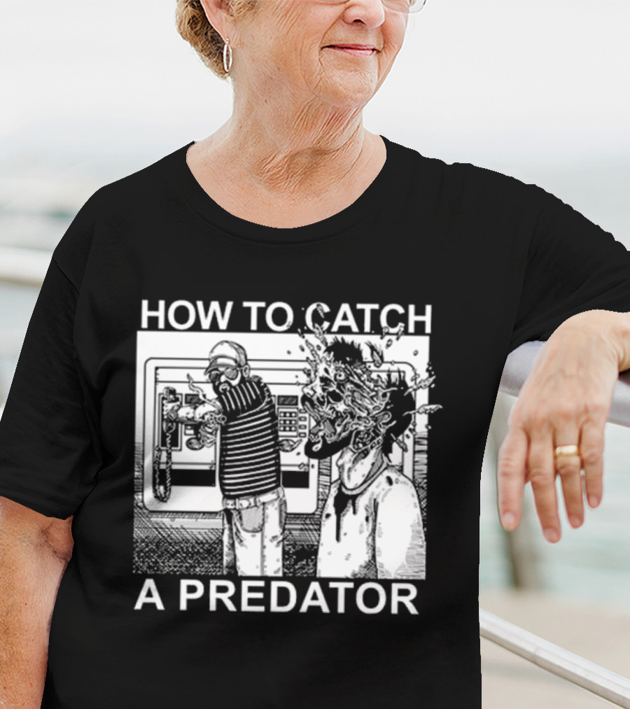 Gary Plauche How To Catch A Predator Graphic Comic T-Shirt