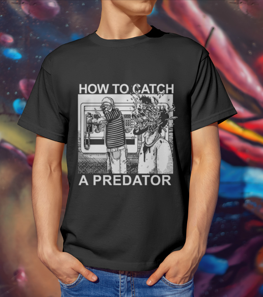 Gary Plauche How To Catch A Predator Graphic Comic T-Shirt
