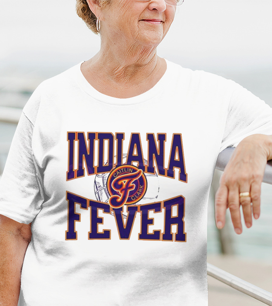 Indiana Fever Caitlin Clark Basketball Fever T-Shirt