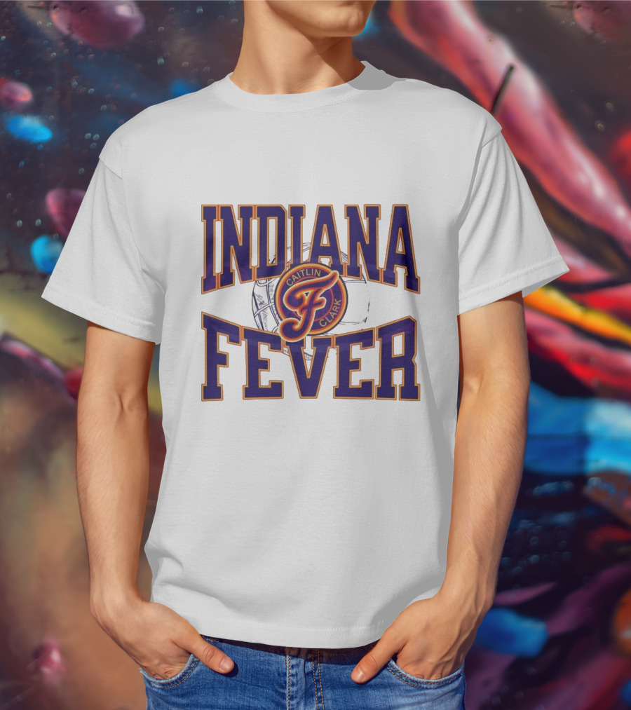 Indiana Fever Caitlin Clark Basketball Fever T-Shirt
