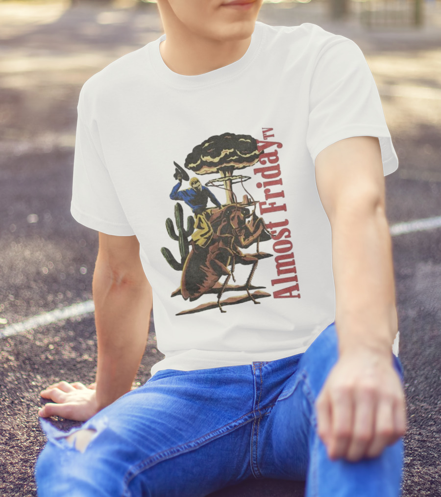 Almost Friday Cockroach Cowboys Desert Adventure T-Shirt
