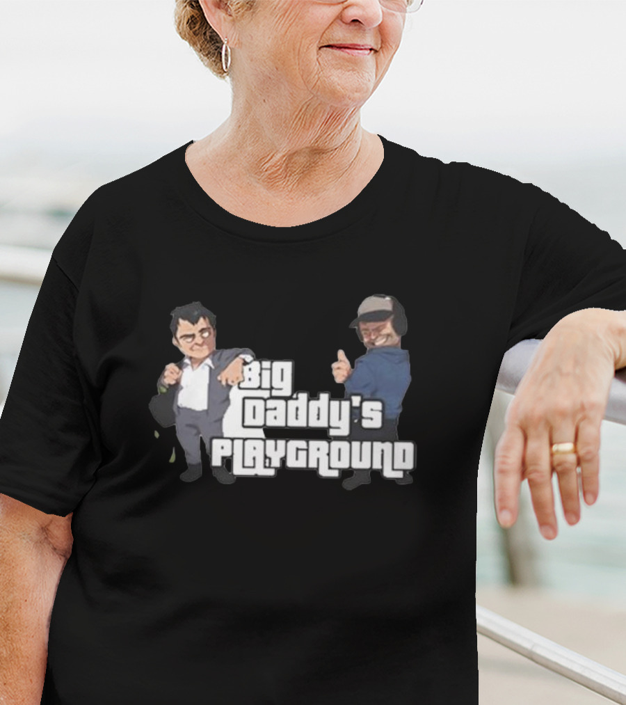 Big Daddy's Playground Ned Luke Character T-Shirt