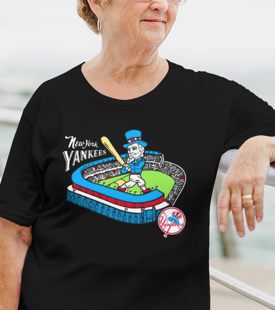 New York Yankees Uncle Sam Baseball MLB Team Stadium T-Shirt