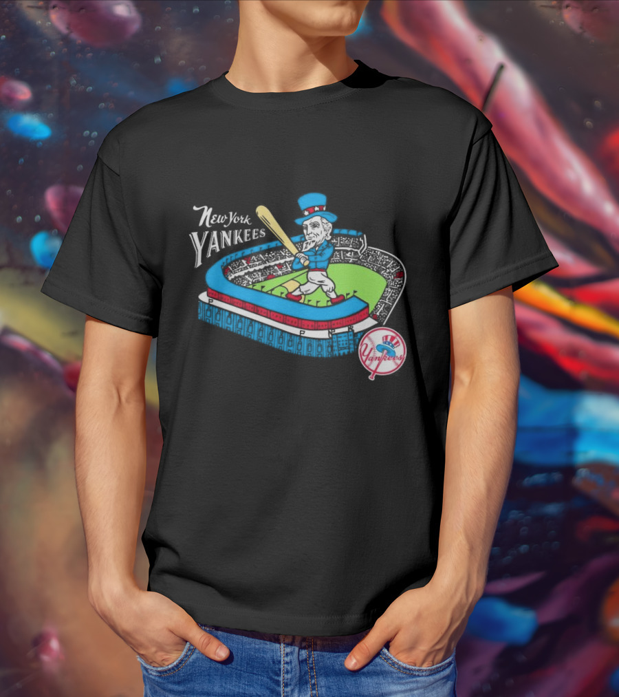 New York Yankees Uncle Sam Baseball MLB Team Stadium T-Shirt