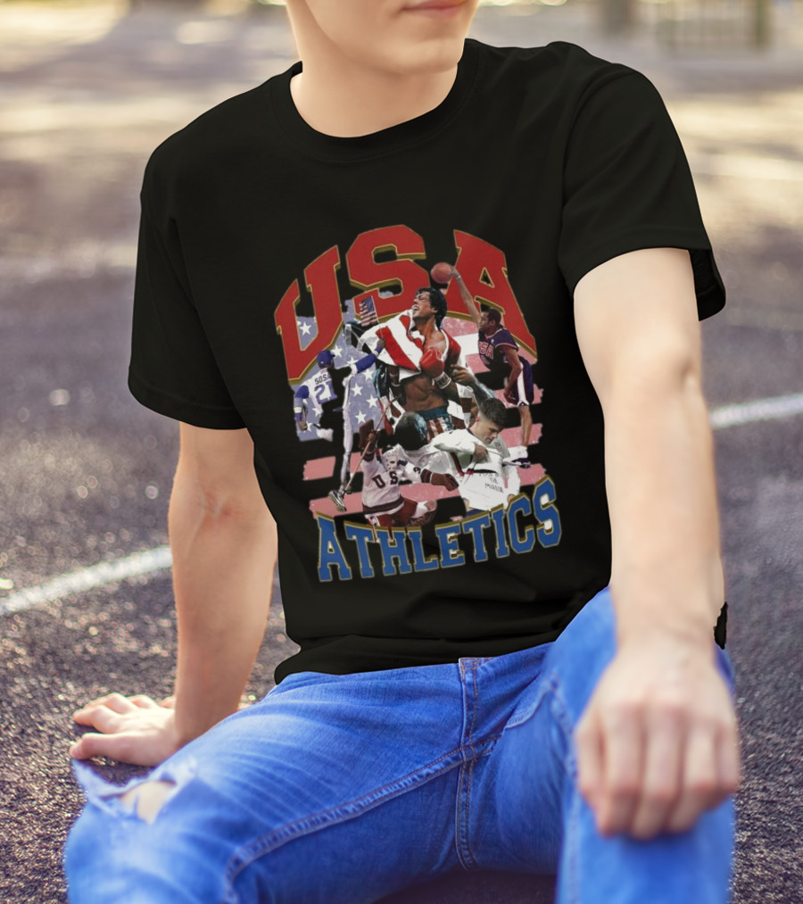 USA Athletics Almost Friday Iconic Sports Moments T-Shirt