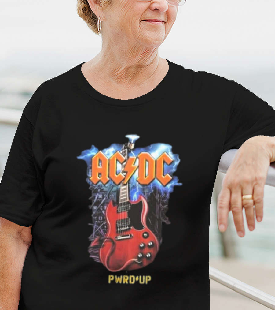 ACDC PWRD Up Angus Guitar Tour T-Shirt