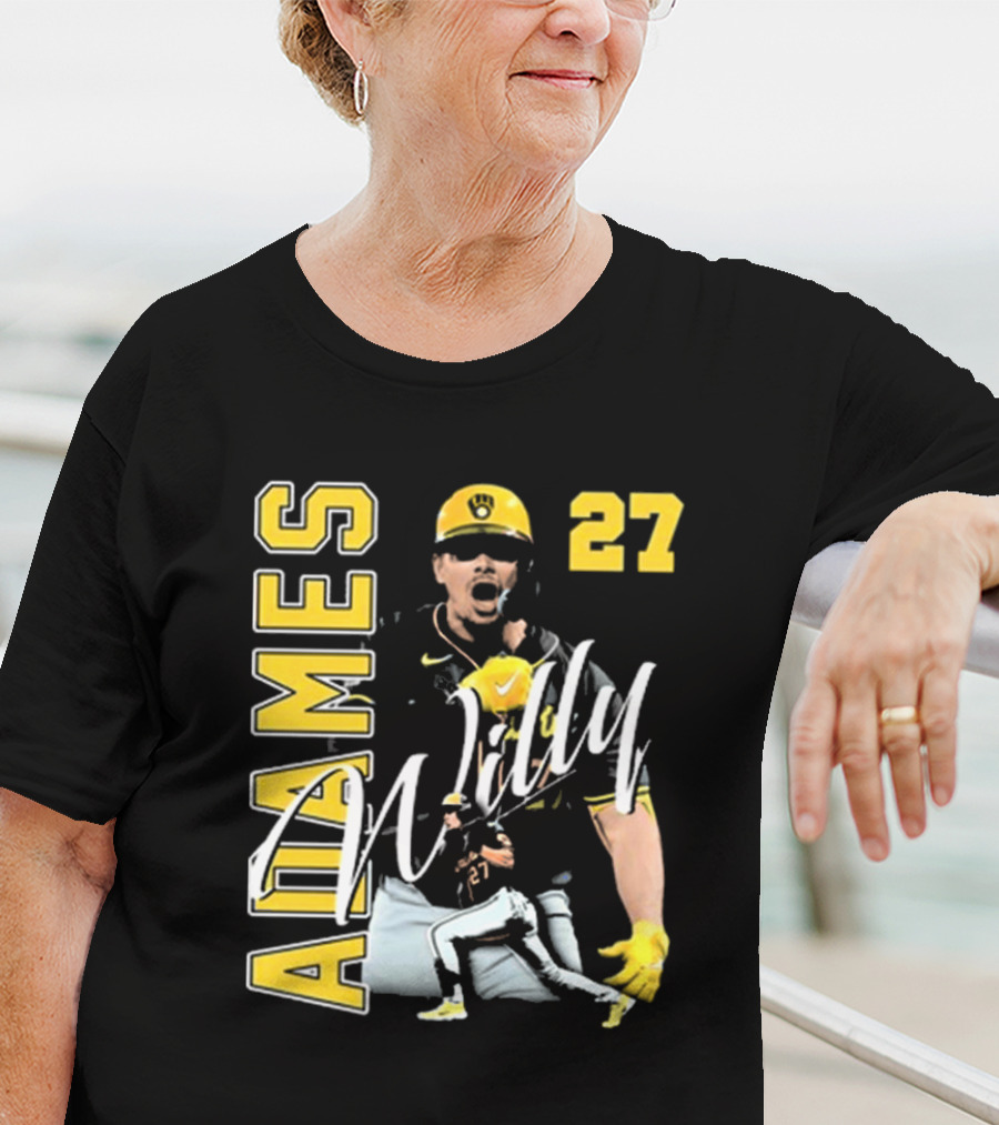 Willy Adames 27 Mke Allgoods Baseball Sports T-Shirt