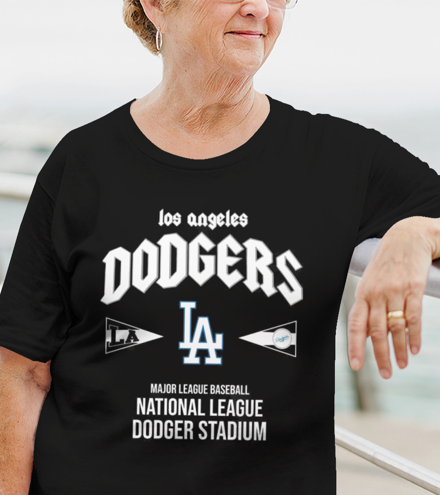 Los Angeles Dodgers LA National League Major League Baseball Dodger Stadium T-Shirt