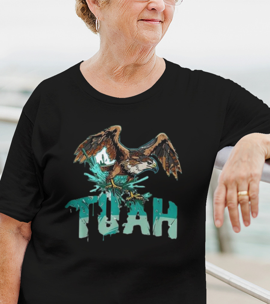 Bryce Harper Hawk Tuah With Powerful Eagle T-Shirt