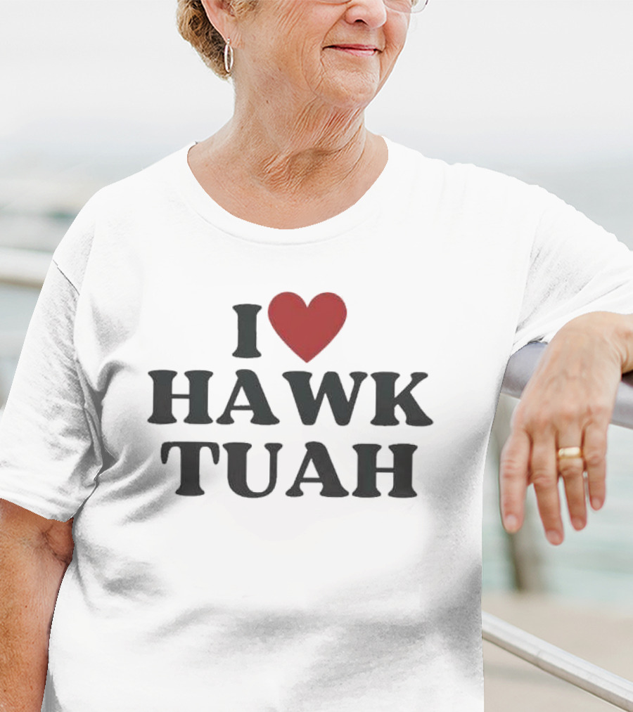 I Love Hawk Tuah Retro Nostalgia Fan Favorite T-Shirt