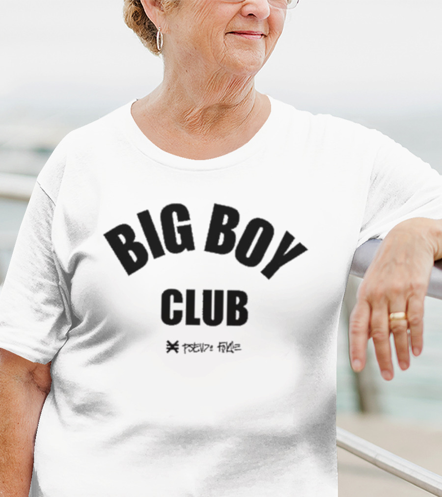 Big Boy Club Pseudo Fake T-Shirt