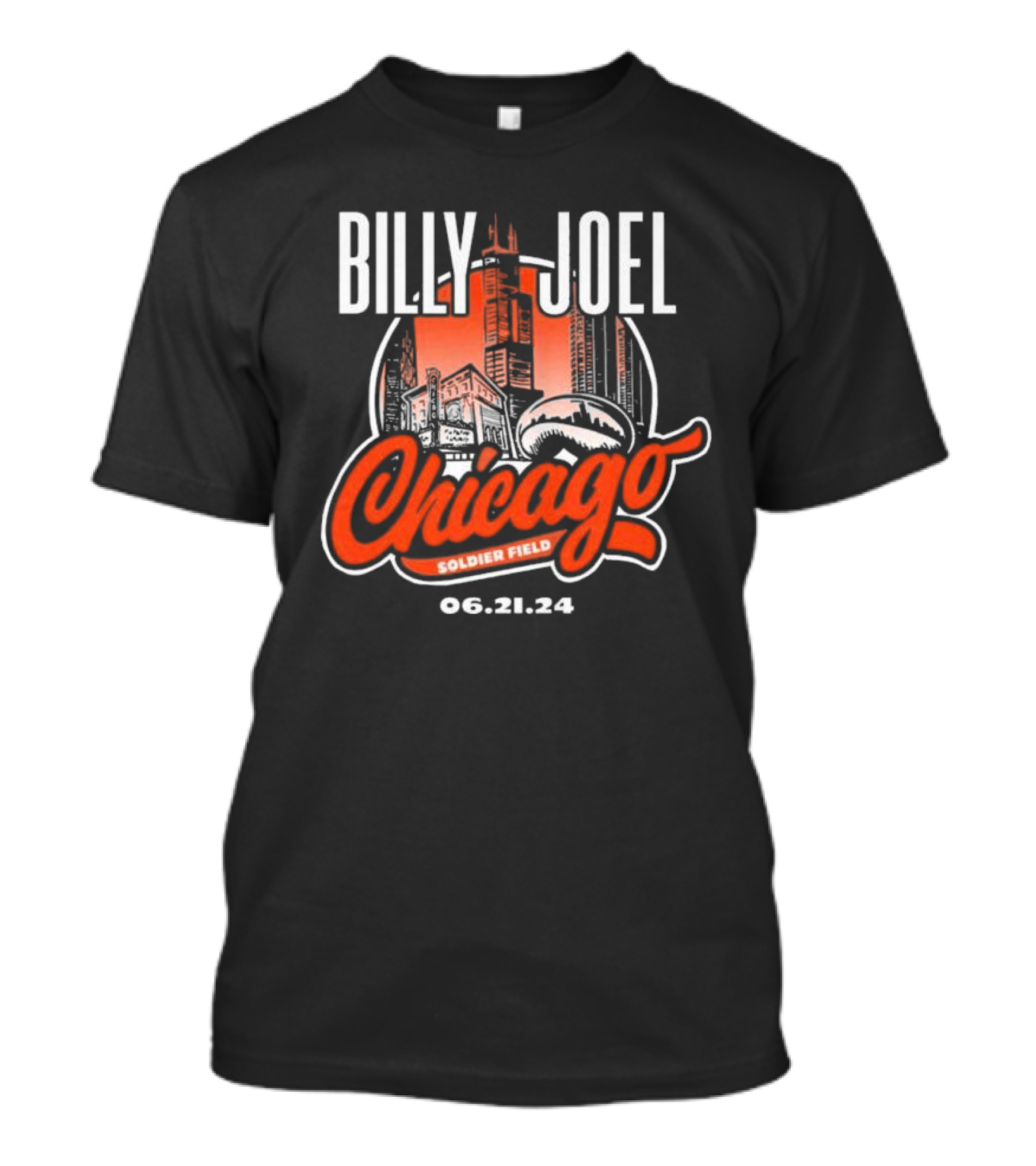 Billy Joel Chicago Soldier Field 06.21.24 T-Shirt