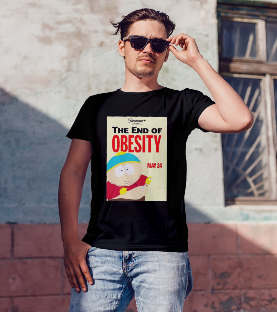 Paramount Original The End Of Obesity May 24 Featuring Iconic Cartoon Character T-Shirt