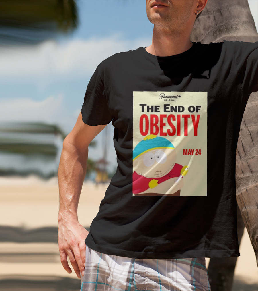 Paramount Original The End Of Obesity May 24 Featuring Iconic Cartoon Character T-Shirt