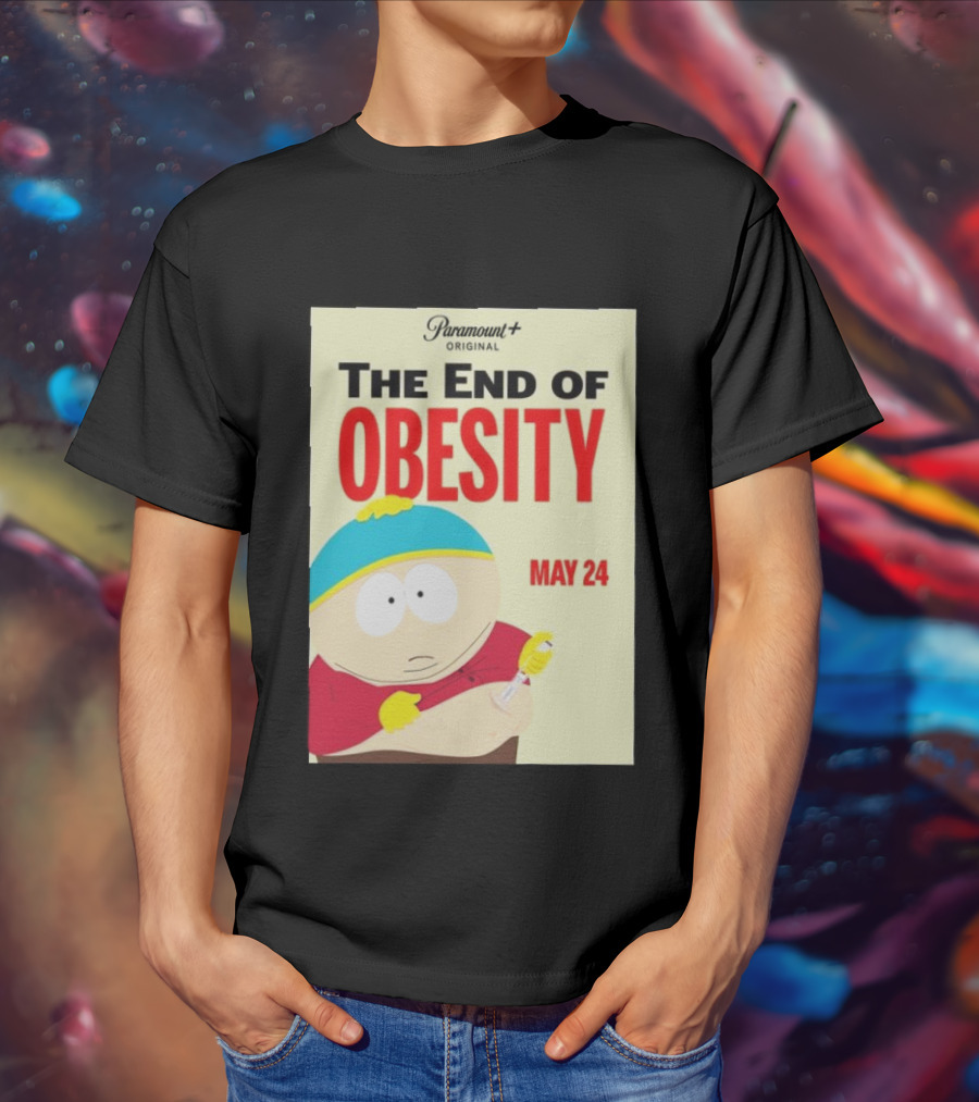 Paramount Original The End Of Obesity May 24 Featuring Iconic Cartoon Character T-Shirt