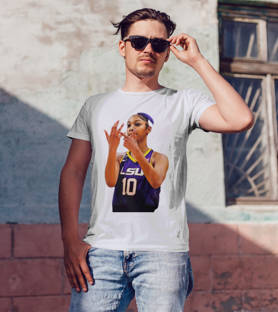 Angel Reese 10 LSU Ring Me T-Shirt