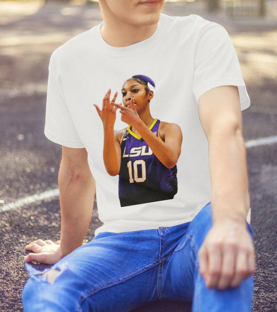 Angel Reese 10 LSU Ring Me T-Shirt