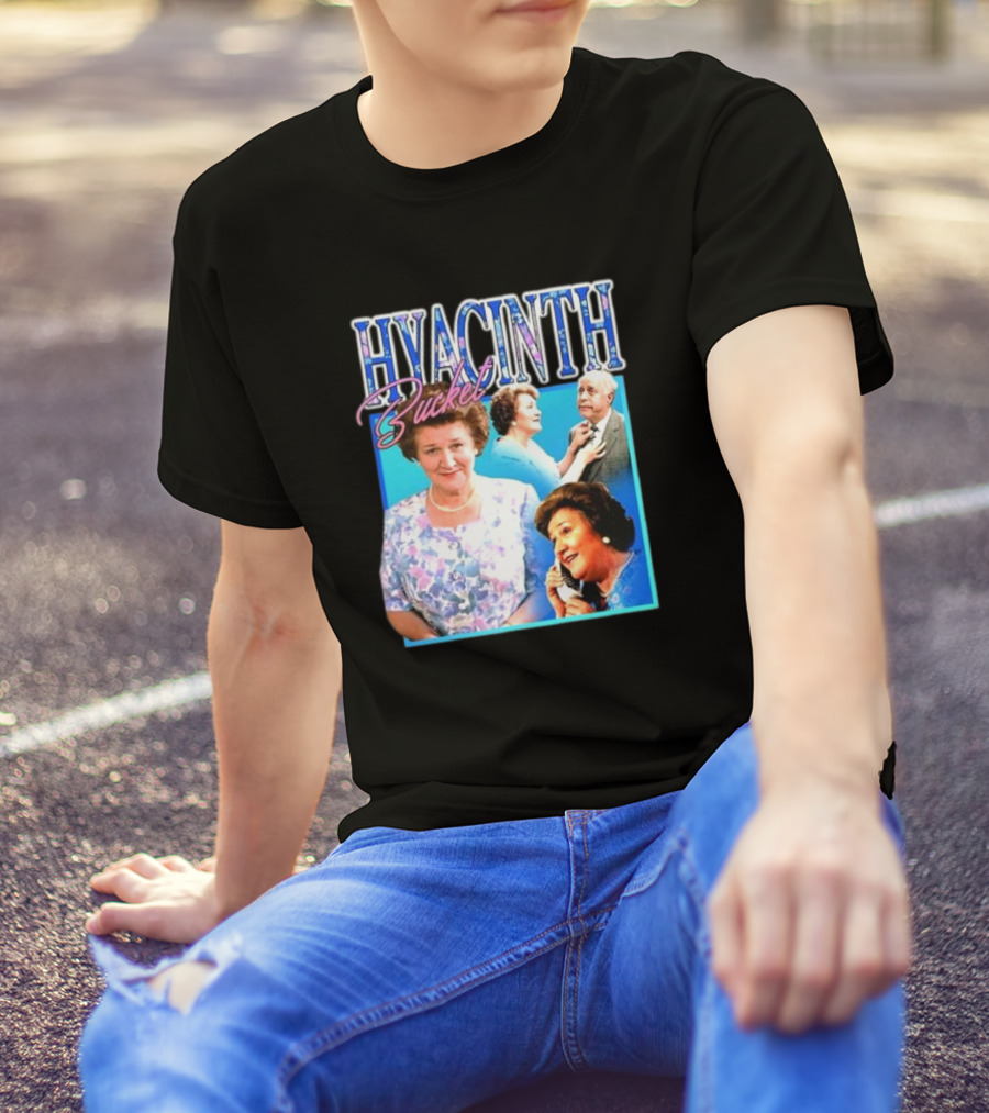 Hyacinth Bucket Residence Lady Of The House Speaking Floral Dress Compilation T-Shirt