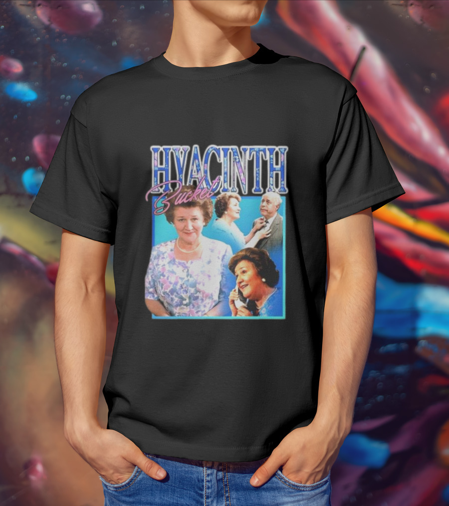 Hyacinth Bucket Residence Lady Of The House Speaking Floral Dress Compilation T-Shirt