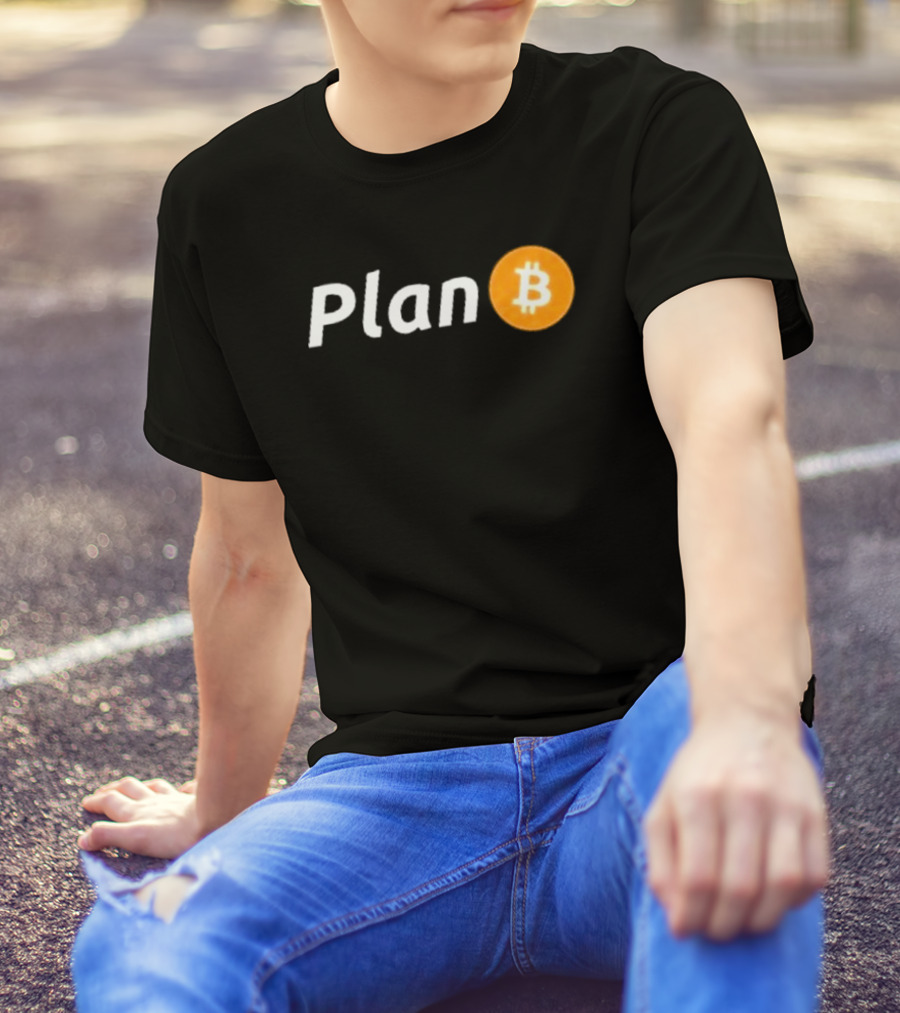 Plan B Bitcoin Orange T-Shirt