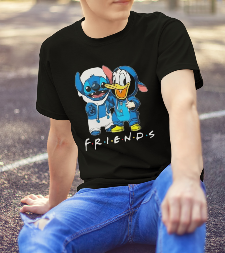 Friends Stitch And Donald Duck Disney Best Friends For Life T-Shirt