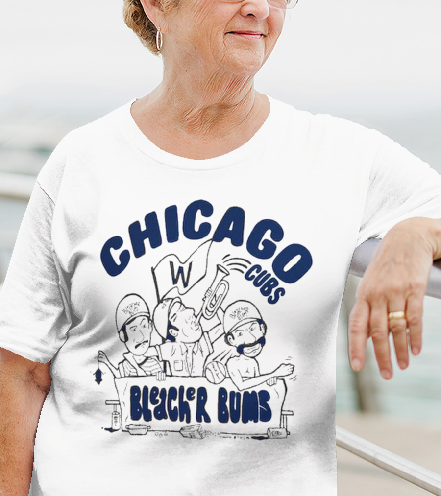 Chicago Cubs Bleacher Bums Tri-Blend T-Shirt