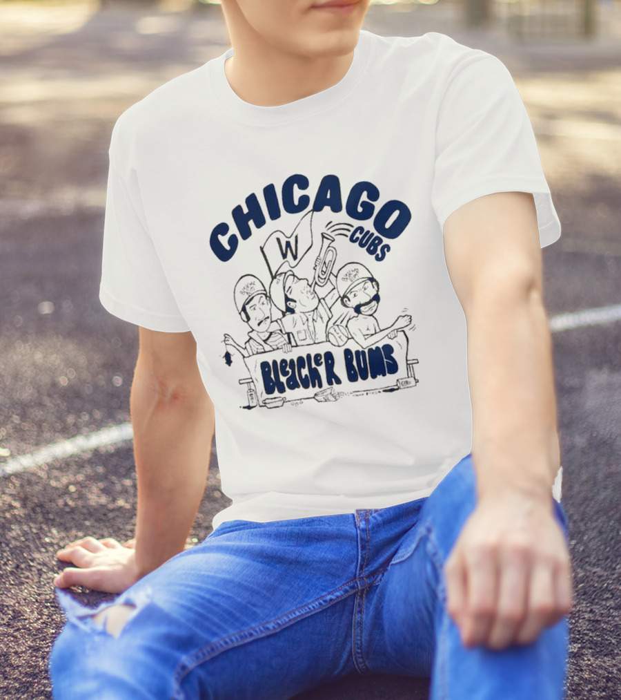 Chicago Cubs Bleacher Bums Tri-Blend T-Shirt