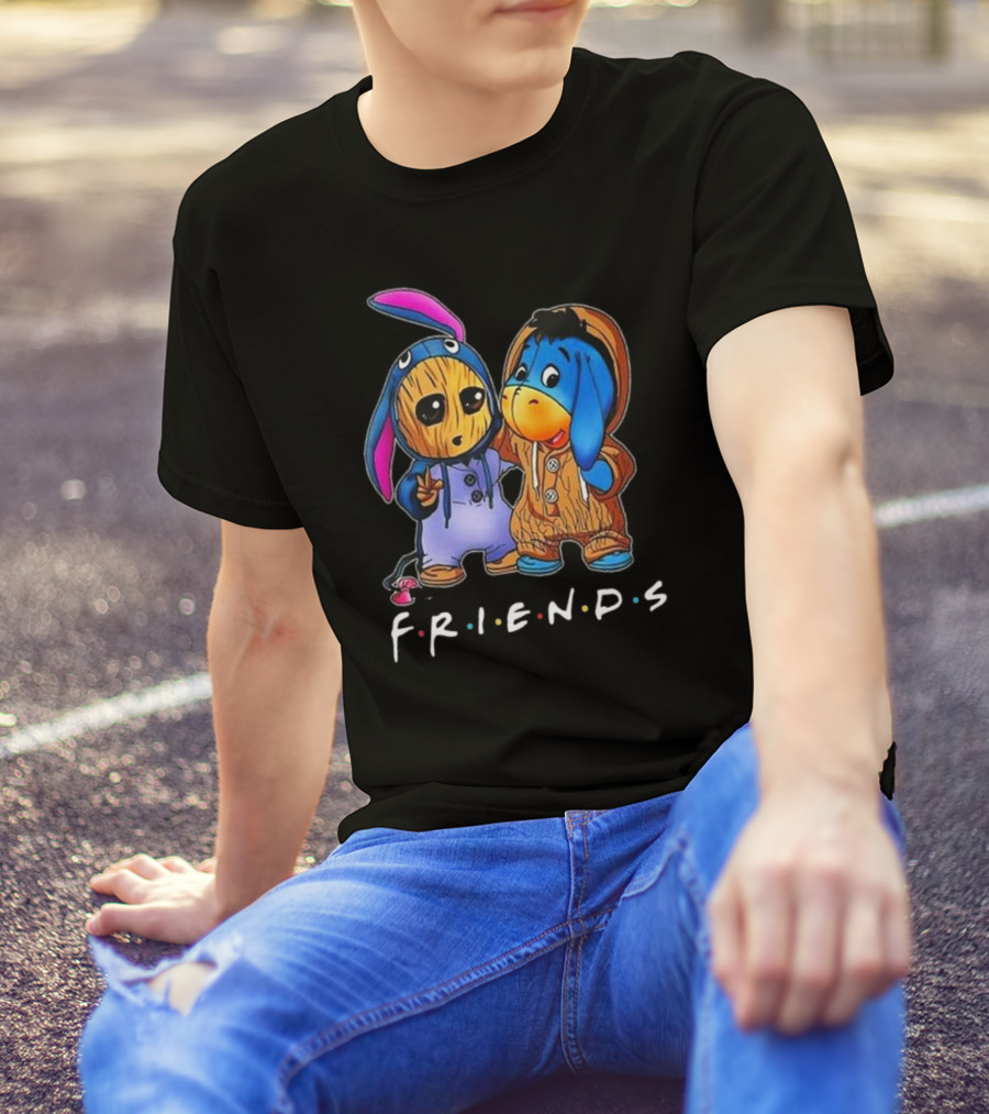 Groot Eeyore Friends Best Buddies Forever T-Shirt