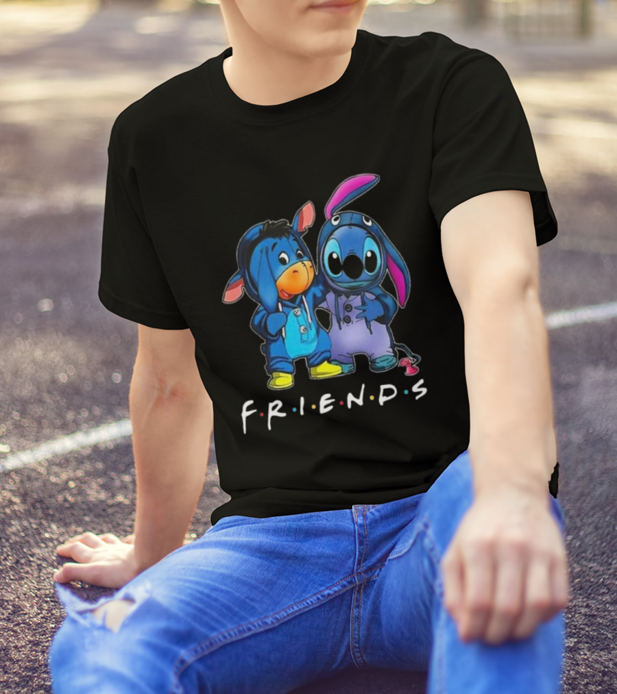 Eeyore Stitch Best Friends For Life F.R.I.E.N.D.S T-Shirt