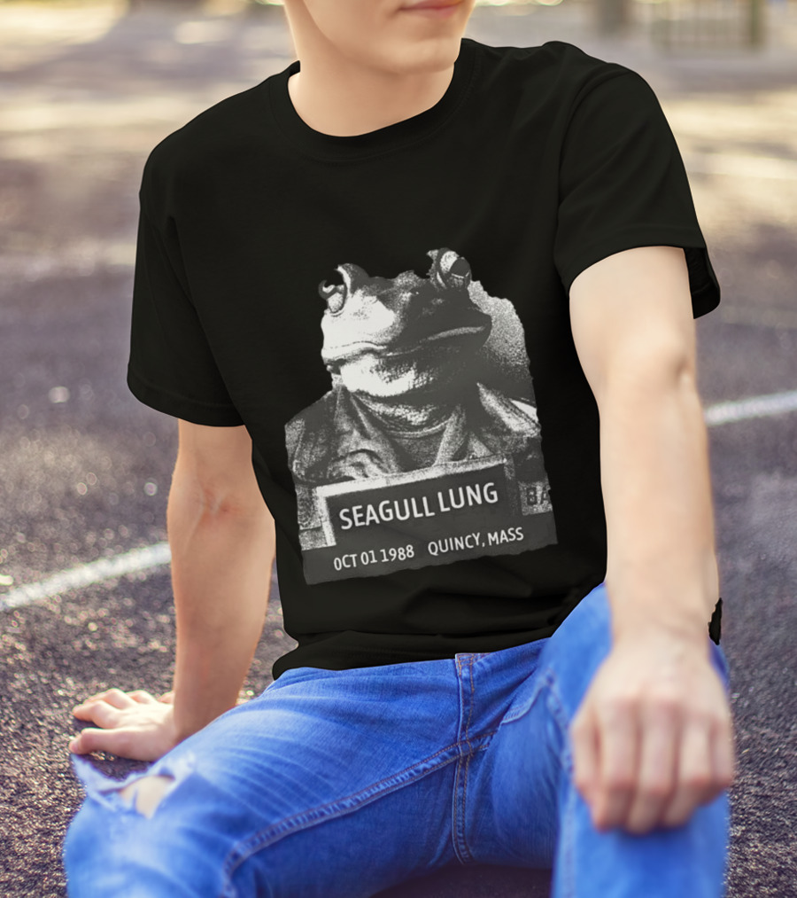 Mrballen Wearing Seagull Lung Oct 01 1988 Quincy Mass T-Shirt