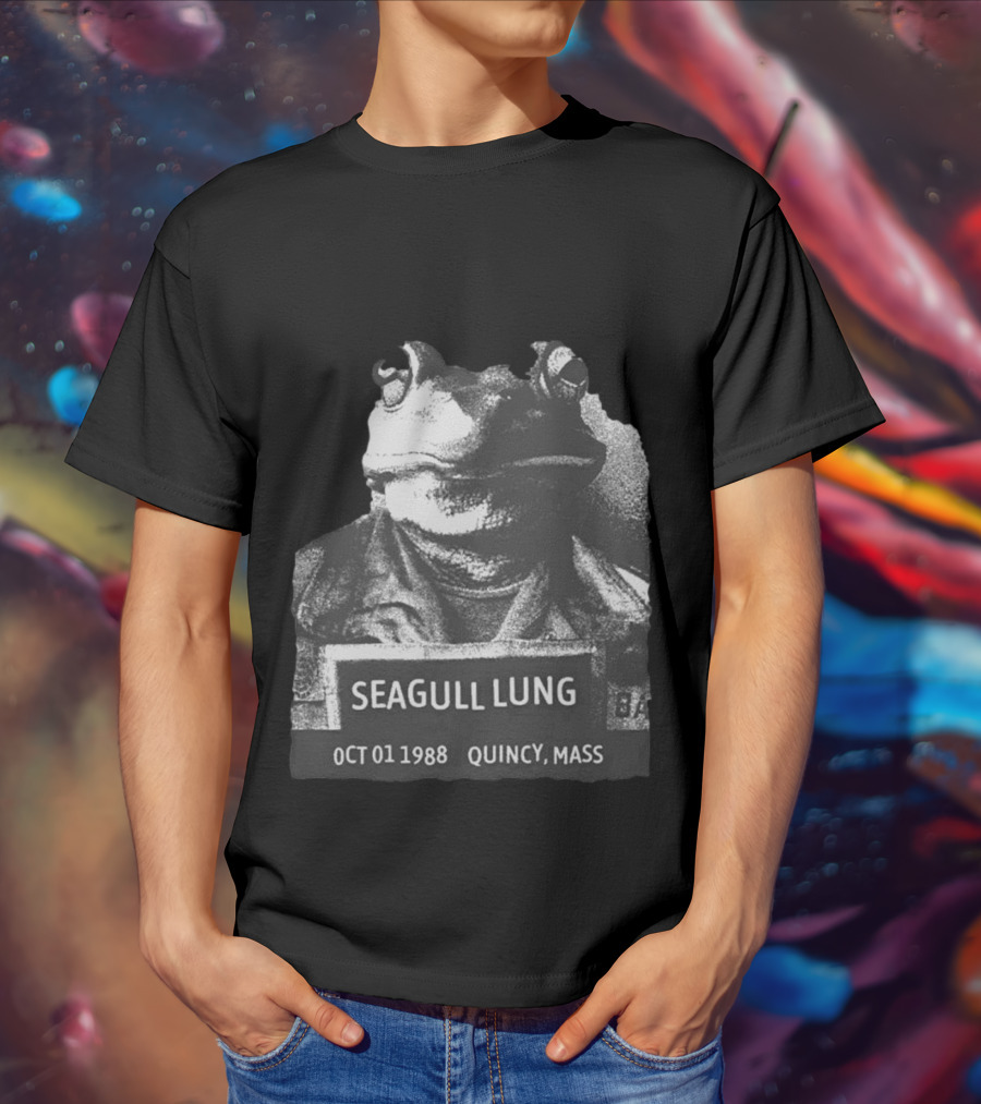 Mrballen Wearing Seagull Lung Oct 01 1988 Quincy Mass T-Shirt