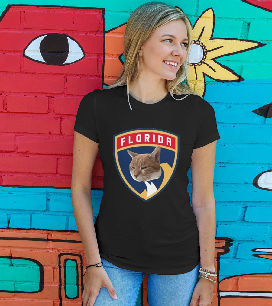 Paul Maurice Florida Cat NHL T-Shirt