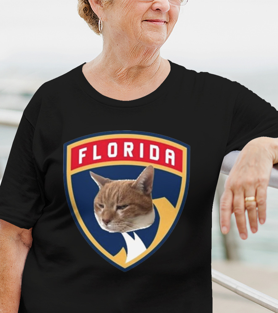 Paul Maurice Florida Cat NHL T-Shirt