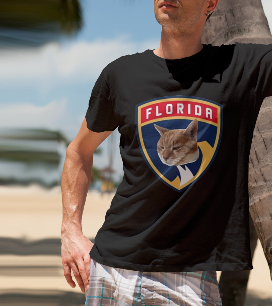 Paul Maurice Florida Cat NHL T-Shirt