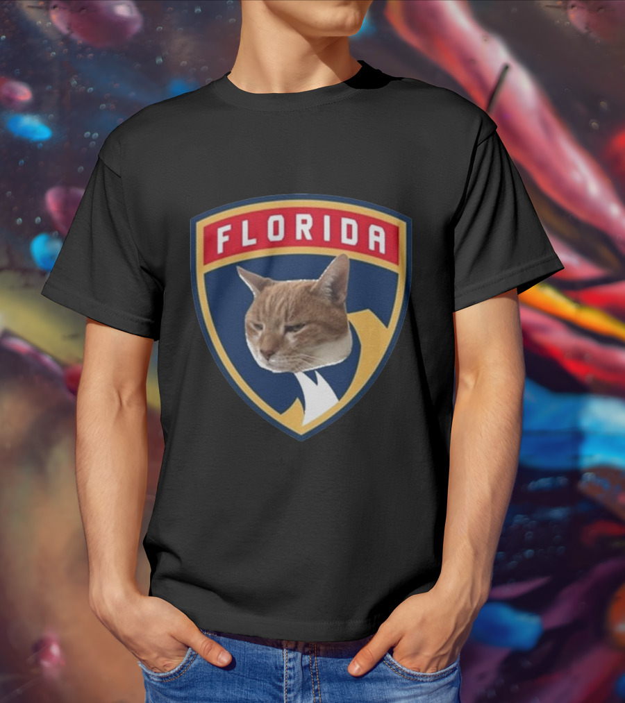 Paul Maurice Florida Cat NHL T-Shirt