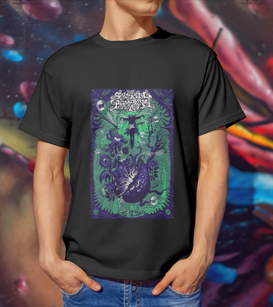 The Smashing Pumpkins Gothic Rotterdam Ahoy Psychedelic T-Shirt