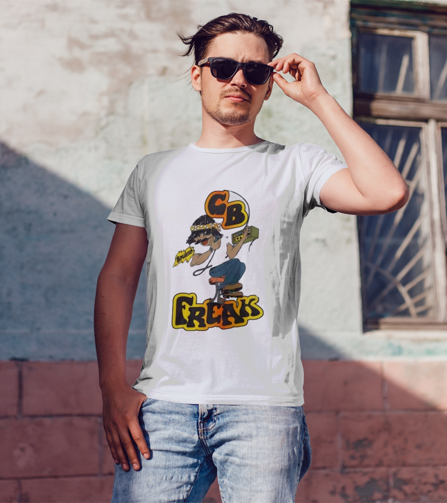 CB FREAK Breaker Trucker CB Radio Enthusiast T-Shirt